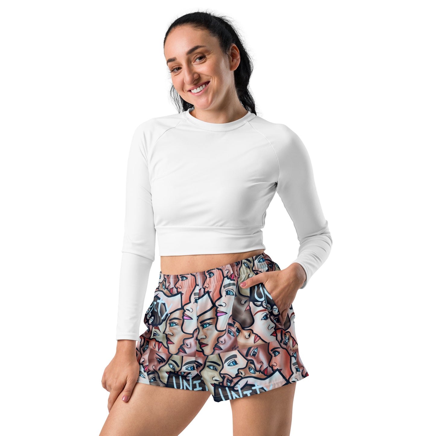 Unity Faces All Over Print Unisex Shorts