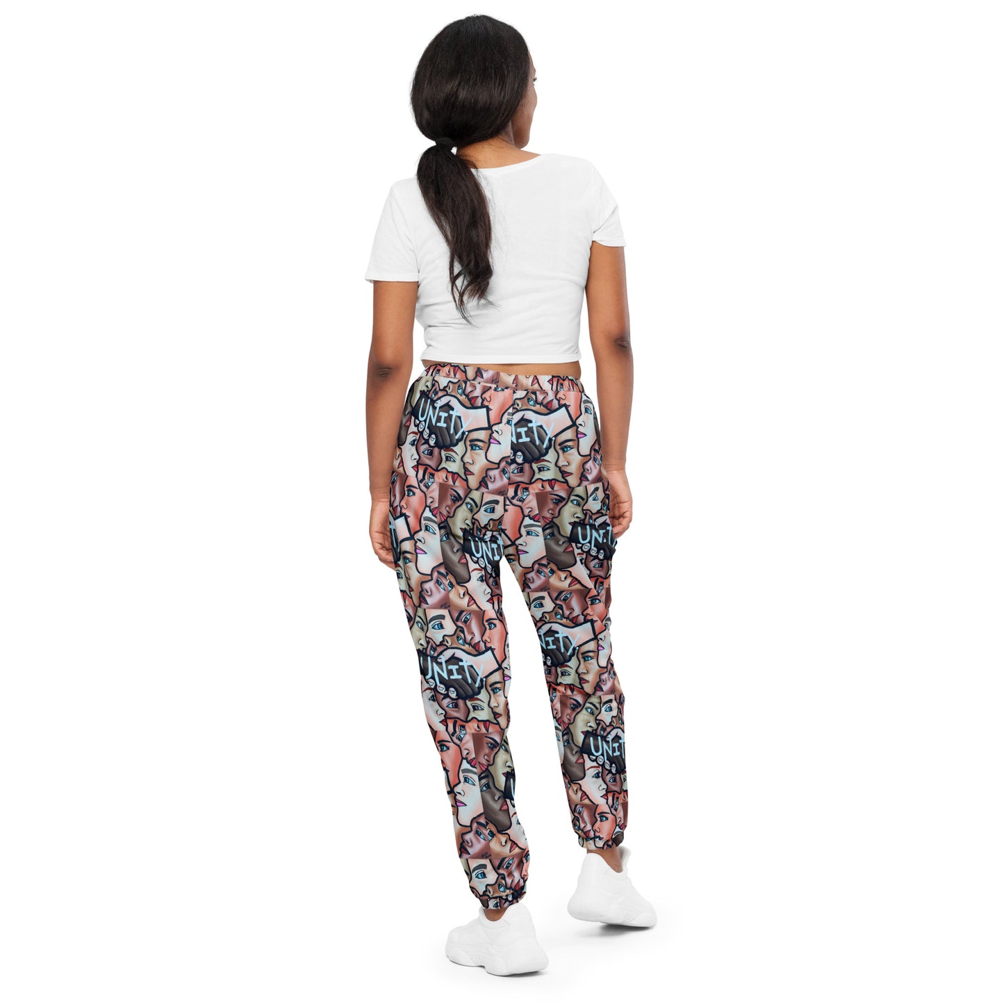 Unisex "Unity Faces" track pants