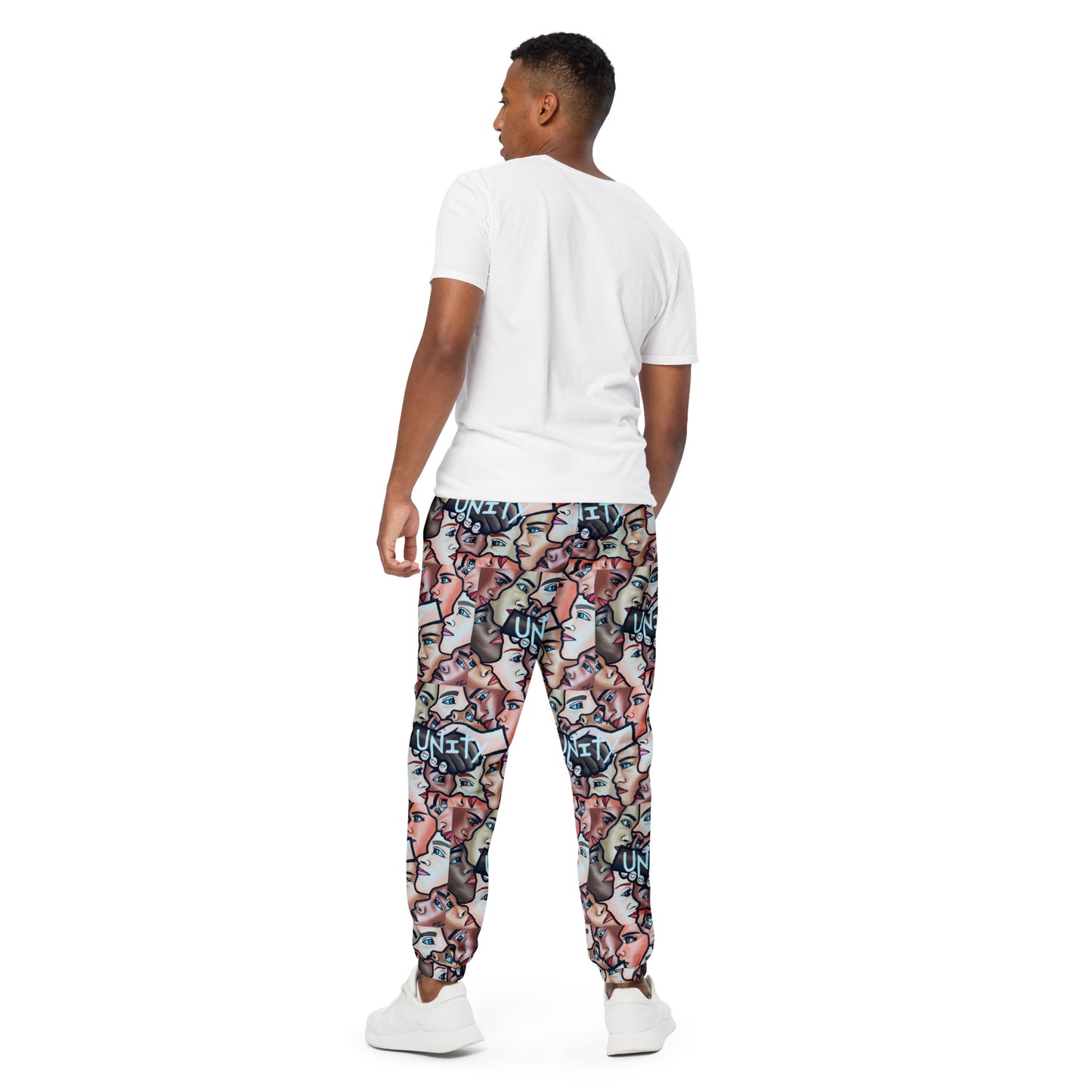 Unisex "Unity Faces" track pants